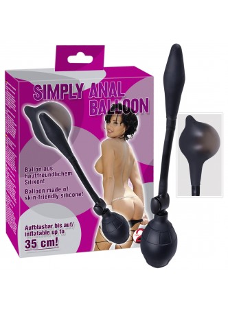 Pumpálható análrúd (fekete)