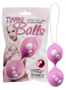 Twin Balls - gésagolyó duó (pink)