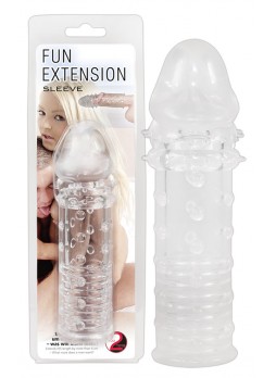 Fun Extension - péniszköpeny (áttetsző)