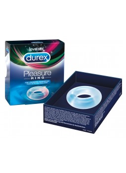 Durex Pleasure Ring - péniszgyűrű (áttetsző)