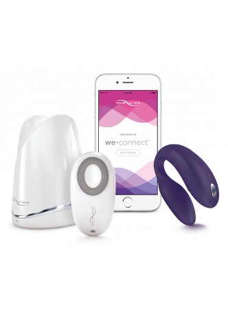 We-Vibe Sync - hajlítható G-pont és csikló vibrátor (lila)