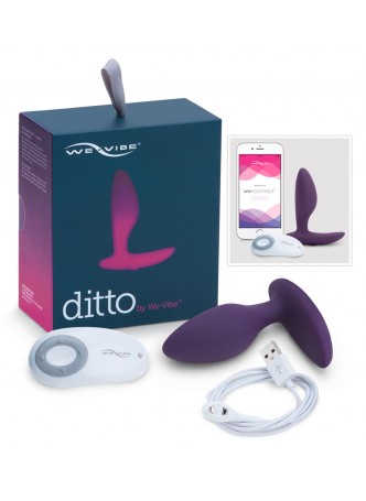 We-Vibe Ditto - akkus anál vibrátor (lila)