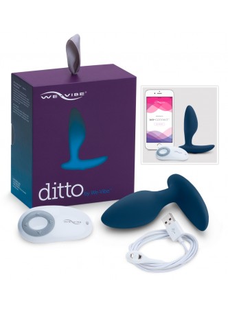 We-Vibe Ditto - akkus anál vibrátor (türkiz)