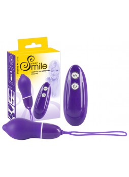 Smile Bullet - rádiós vibrációs tojás (lila)