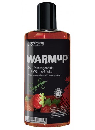 Melegítő hatású masszázsolaj - eper (150ml)