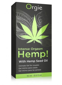 Orgie Hemp - stimuláló intim gél nőknek és férfiaknak (15ml)
