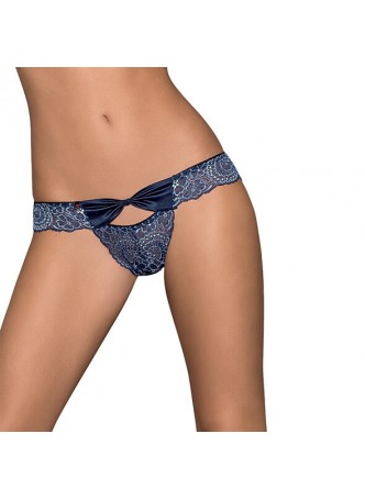 Obsessive Auroria - masnis hímzett női alsó (kék)