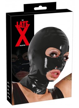 LATEX - fejmaszk (fekete)