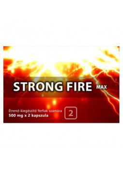 Strong Fire Max - étrendkiegészítő kapszula férfiaknak (2db)
