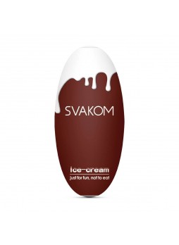 / Svakom Hedy Ice Cream - maszturbátor (barna-fehér)