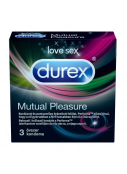 Durex Mutual Pleasure - óvszer (3db)