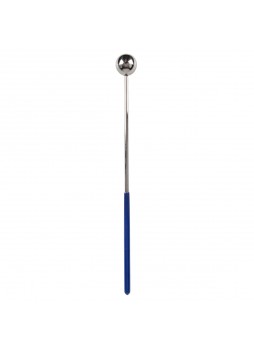 Master Series Lollipop - acél rúd, PVC bevonatú véggel (ezüst)