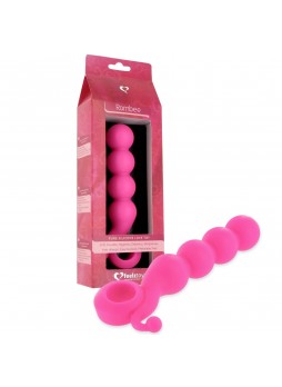 FEELZTOYS Rombee - 4 golyós anál bot dildó (pink)