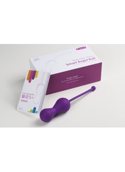 Magic Kegel Master - Intelligens gésagolyó duó (lila)