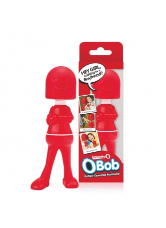 Screaming Bob Wand - masszírozó vibrátor (piros)