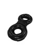 Bathmate Vibe Ring Eight - akkus, vibrációs péniszgyűrű (fekete)