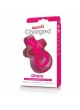 Screaming Charged Ohare - akkus, nyuszis péniszgyűrű (pink)