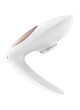 Satisfyer Pro 4 - akkus csiklóizgatós párvibrátor (fehér)