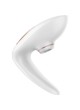 Satisfyer Pro 4 - akkus csiklóizgatós párvibrátor (fehér)