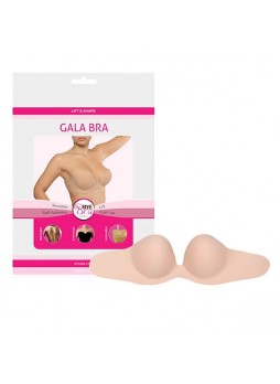 Bye Bra Gala D - rejtett Push-up melltartó (nude)