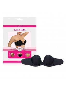 Bye Bra Gala B - rejtett Push-up melltartó (fekete)